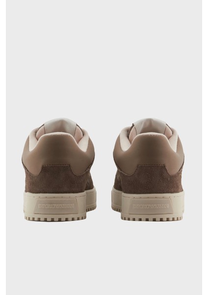 Jakarlı Süet Detaylı Sneaker Ayakkabı Erkek Ayakkabı X4X636 XR329 U570