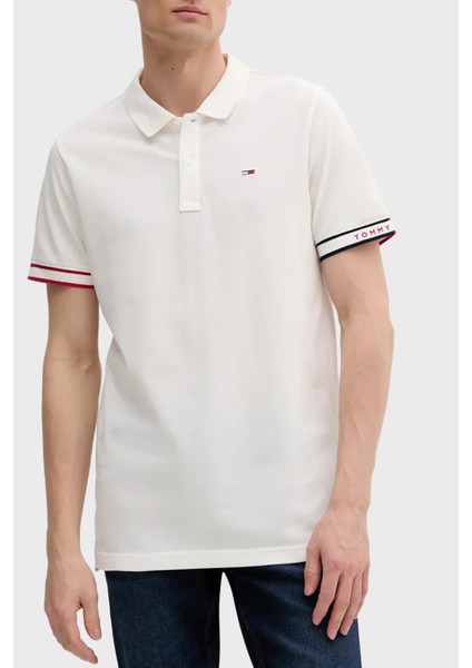 % 100 Pamuk Regular Fit Düğmeli Polo Yaka T Shirt Erkek Polo Yaka T Shirt DM0DM21306 Ybl