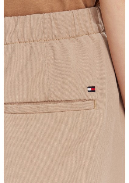 Pamuk Karışımlı Regular Fit Normal Bel Cepli Short Bayan Short WW0WW44762 Aeg