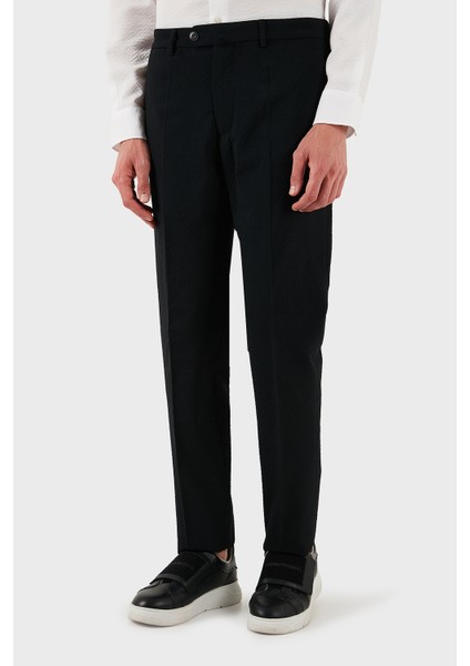 Yün Karışımlı Regular Fit Normal Bel Düz Paça Pantolon Erkek Pantolon EM000464 TE12332 UC001 fırsatları