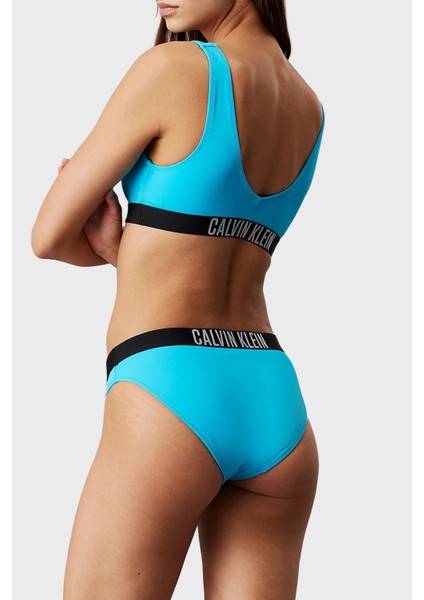 Logolu Bel Bantlı Bikini Altı KW0KW02856CVJ Bayan Mayo Short KW0KW02856 Cvj modelleri