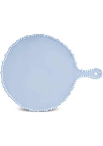 Perla Melamin Yuvarlak Peynir Tabağı 42 cm Mavi