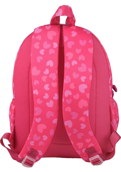 Me Team Love Pembe Kalpli Kız Çocuk Okul Çantası modelleri