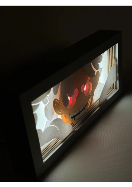 Luffy1 3D Anime Lightbox Işıklı Kutu Tablo