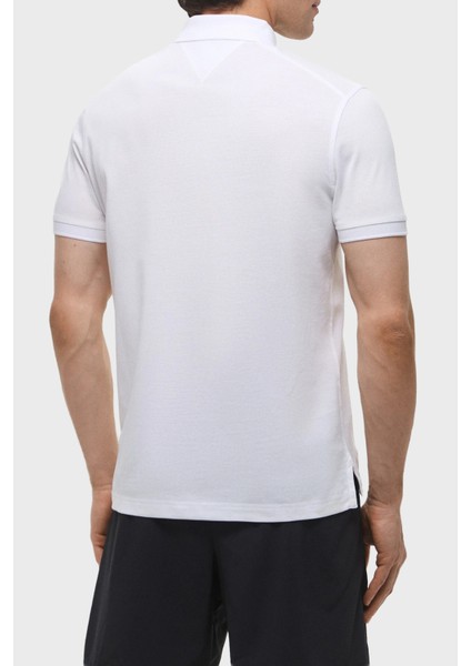 Pamuk Regular Fit Fermuarlı Polo Yaka T Shirt Erkek Polo Yaka T Shirt MW0MW38746 Ycf fiyatları