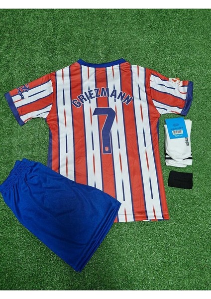 Atletico Madrid 2023/24 Yeni Sezon Antoine Griezmann Çocuk Forması 4'Lü Set