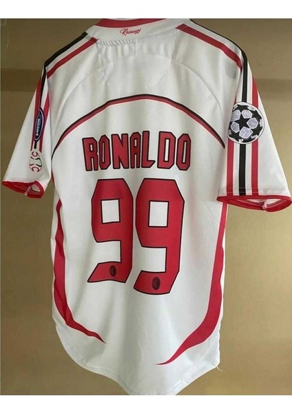 A.C M.İ.L.A.N 2007 Şampiyonlar Ligi Finali Ronaldo Nazario Nostalji Forması (Efsane Milan Kadrosu)