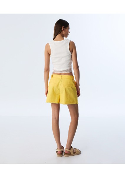 File Dokulu Sloganlı T-Shırt TS1250070160018 fırsatları