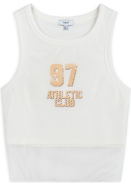 File Dokulu Sloganlı T-Shırt TS1250070160018 indirimleri