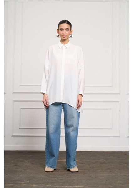 Nuss Y3001 Oversize Basic Gömlek