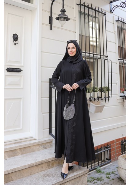 Ravza Dubai Ipeği abaya - 1009