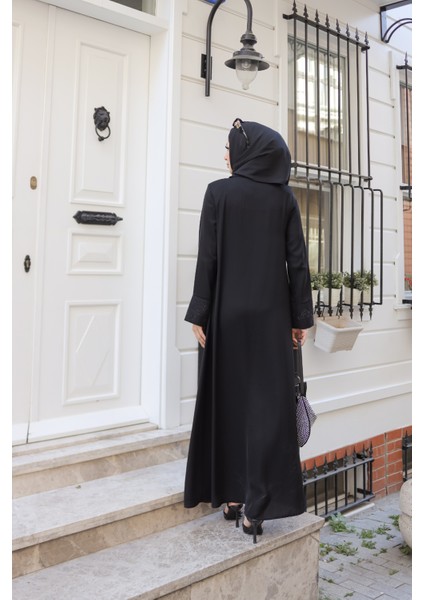 Ravza Dubai Ipeği abaya - 1009 indirimleri