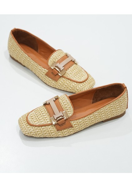 Kadın Toka Detaylı Babet Ayakkabı modelleri