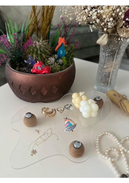 Lüx Vip Şeffaf Organizer Takı Aromaterapi Pleksi Düzenleyici fırsatları