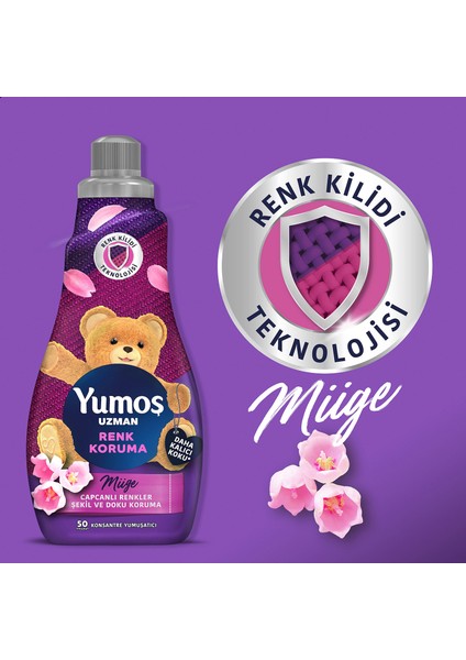 Uzman Renk Koruma Yumuşatıcı 1200 ml x1 + Yumoş Sıvı Canlandırıcı Terapi Siyahlar 1690 ml x1