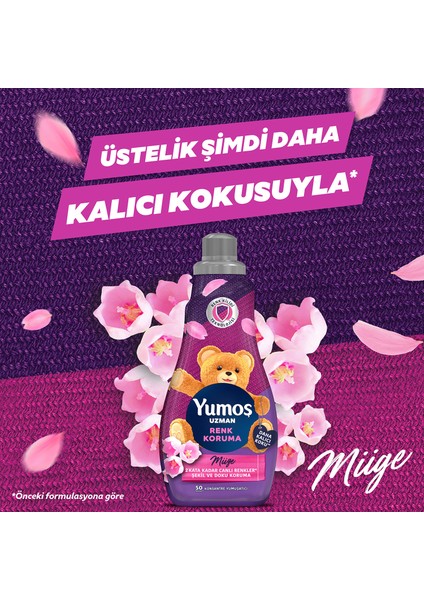 Uzman Renk Koruma Yumuşatıcı 1200 ml x1 + Yumoş Sıvı Canlandırıcı Terapi Siyahlar 1690 ml x1