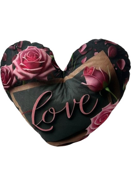 Love Yazılı Dekoratif Yastık Seti Şık ve Yumuşak
