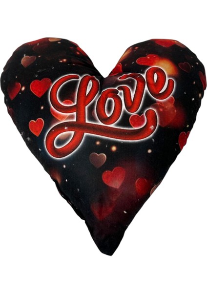 Love Yazılı Dekoratif Yastık Seti Şık ve Yumuşak