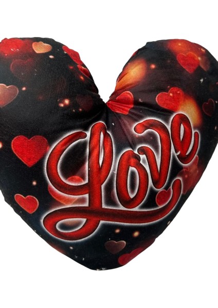 Love Yazılı Dekoratif Yastık Seti Şık ve Yumuşak