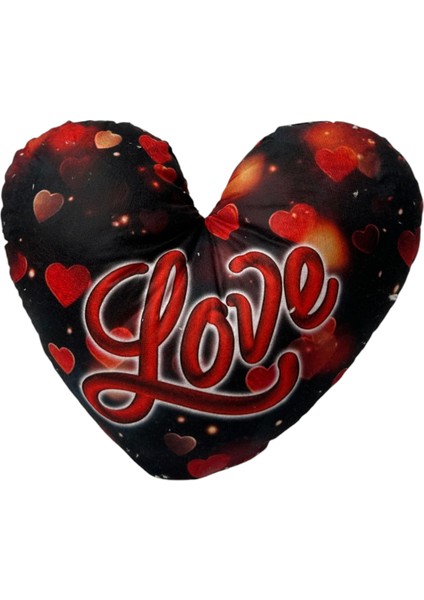 Love Yazılı Dekoratif Yastık Seti Şık ve Yumuşak