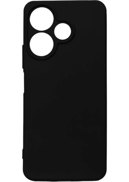 Xiaomi Redmi 13 4g Kılıf First Silikon - Siyah Yktsn