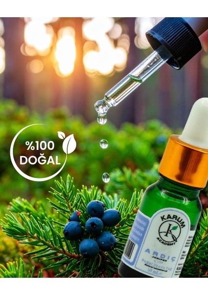 Aromaterapi Doğal Cam Damlalıklı Ardıç Uçucu Yağ 10ml modelleri