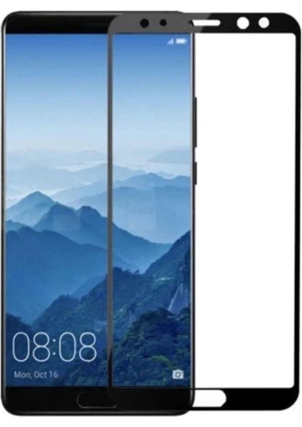 Huawei Mate 10 Lite Uyumlu -Seramik Nano Kırılmaz Tam Kaplayan Ekran Koruyucu-Anti Static Özellikli