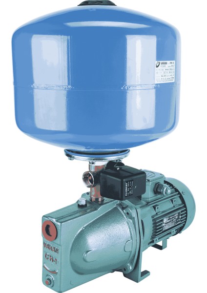 Varan JET-180 HID/24 LT Tanklı Jet Pompalı Hidrofor 1.5 HP / 1.1 kW, Monofaze 220 V, 35-50 Mss
