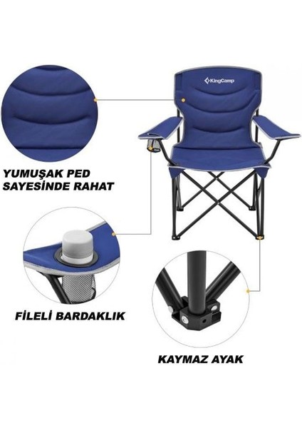 King Camp Kıngcamp Junıper Sandalye (Mavı) modelleri