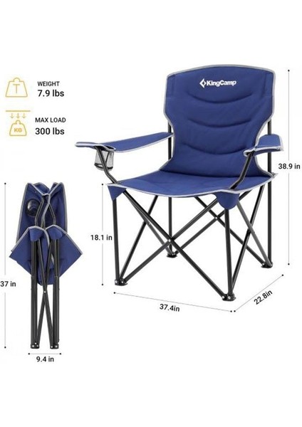King Camp Kıngcamp Junıper Sandalye (Mavı) fırsatları