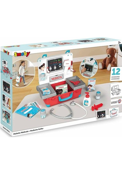 7600340103 Smoby Medikal Doktor Çanta Oyun Seti