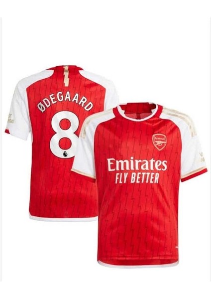 Arsenal 2023-24 Yeni Sezon Martin Ødegaard Iç Saha Forması