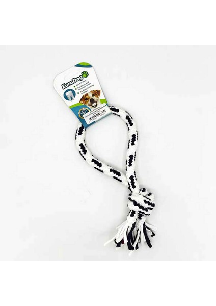 Diş Ipi Halka Tek Düğüm Siyah Beyaz 25 cm Ynsmr