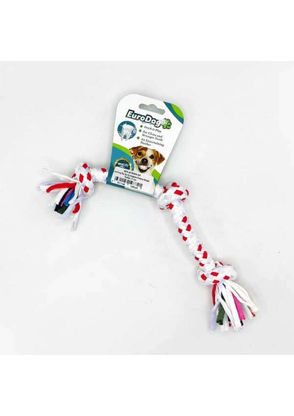 Diş Ipi Üç Düğüm Kırmızı Beyaz Nokta 15 cm Ynsmr