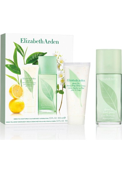 Green Tea Scent Spray 100 ml & Body Cream 100 ml