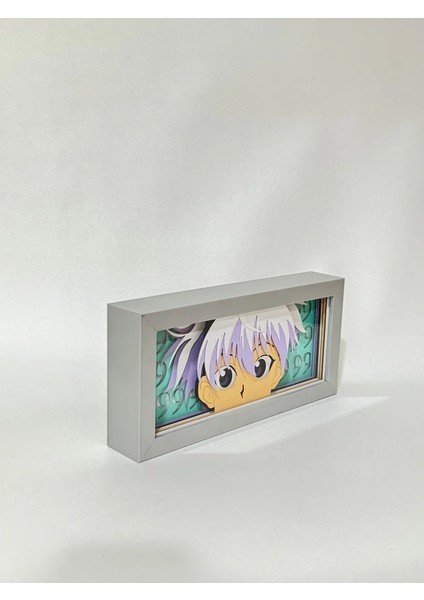 Killua 3D Anime Lightbox Işıklı Kutu Tablo