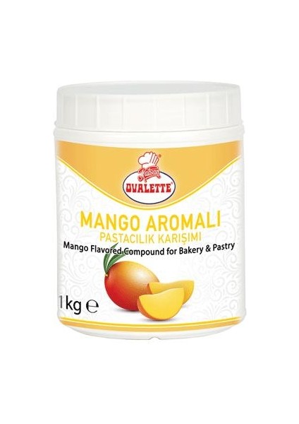 Mango Sos 1 kg – Meyve Özlü Pasta ve Tatlı Sosu