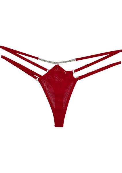 Kadın Zincirli Taşlı Külot 7027 BGL-ST04363