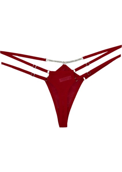 Kadın Zincirli Taşlı Külot 7027 BGL-ST04363