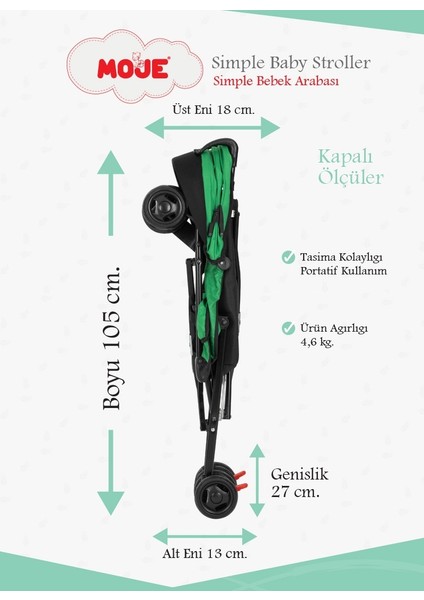 Simple Baston Bebek Arabası indirimleri