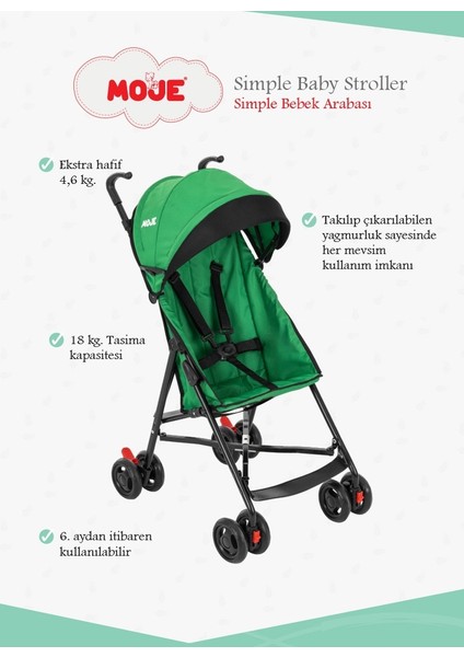 Simple Baston Bebek Arabası fırsatları