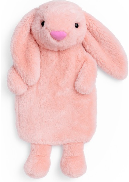 Özgüner Oyuncak Ayıcı Oyuncak Pembe Tavşan Figürlü Peluş Su Torbası Kılıfı Sevimli ve Yumuşak Kılıf fiyatları