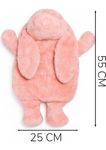 Özgüner Oyuncak Ayıcı Oyuncak Pembe Tavşan Figürlü Peluş Su Torbası Kılıfı Sevimli ve Yumuşak Kılıf modelleri