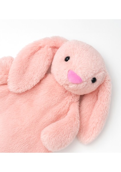 Özgüner Oyuncak Ayıcı Oyuncak Pembe Tavşan Figürlü Peluş Su Torbası Kılıfı Sevimli ve Yumuşak Kılıf fırsatları