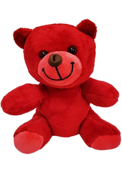 Kırmızı Peluş Oyuncak Ayıcık