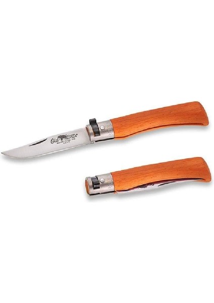 19 cm Lamıne Turuncu Ahsap 7 1/2'' M Cakı