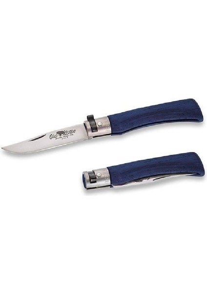 19 cm Lamıne Mavı Ahsap 7 1/2'' M Cakı