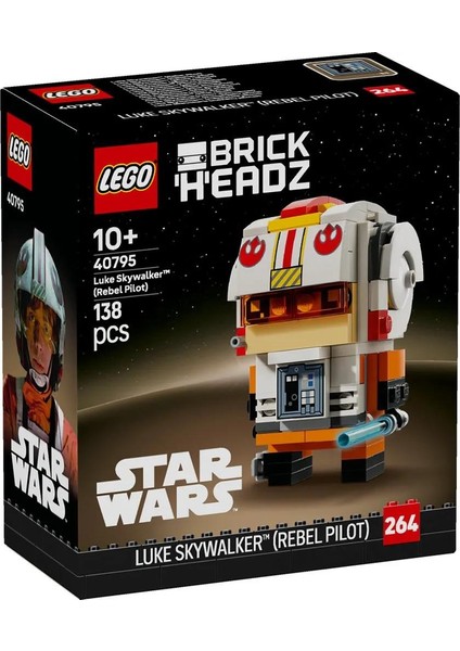 Brickheadz 40795 Luke Skywalker (Rebel Pilot)