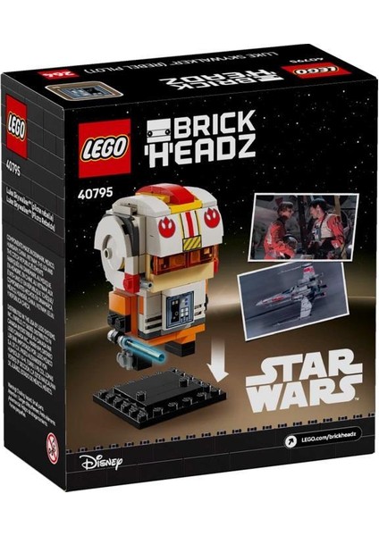 Brickheadz 40795 Luke Skywalker (Rebel Pilot) fiyatları