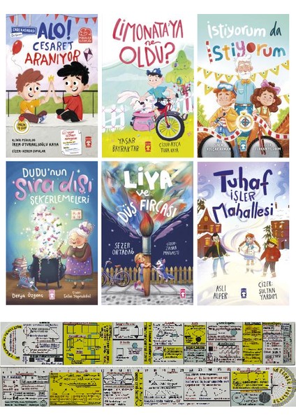 Alo Cesaret Aranıyor, Limonataya Ne Oldu, Istiyorum Da Istiyorum 6 Kitap Set 2. 3. Sınıflar Için